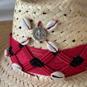 hat cappello estivo in fibra di palma artigianale