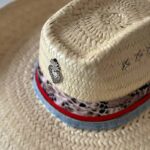 hat cappello estivo in fibra di palma artigianale