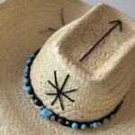 hat cappello estivo in fibra di palma artigianale