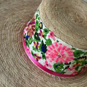 cappello sombrero estivo hat in fibra di cocco