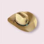 hat cappello estivo in fibra di palma artigianale