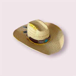 hat cappello estivo in fibra di palma artigianale