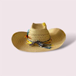 hat cappello estivo in fibra di palma artigianale