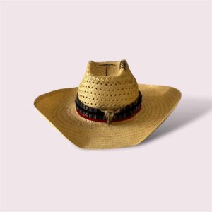 hat cappello estivo in fibra di palma artigianale