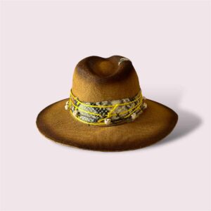 hat cappello fedora estivo in fibra di palma artigianale
