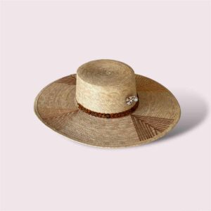 hat cappello Cordobes sombrero estivo in fibra di palma artigianale