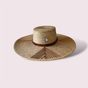 hat cappello Cordobes sombrero estivo in fibra di palma artigianale