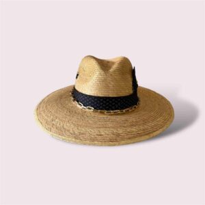 hat cappello fedora estivo in fibra di palma artigianale