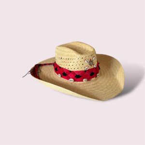 hat cappello estivo in fibra di palma artigianale